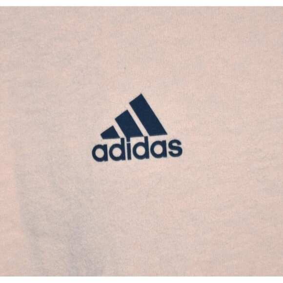 Adidas Tango T-Shirt Men's L Peach 100% Cotton Athletic Tee Soccer Sportswear - Picture 3 of 9
